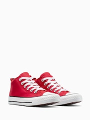 Converse Red Malden Street Trainers - Image 3 of 7