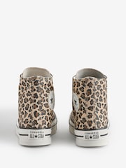 Converse Animal Chuck Taylor Leopard High Lift Trainers - Image 4 of 9