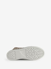 Converse Animal Chuck Taylor Leopard High Lift Trainers - Image 7 of 9
