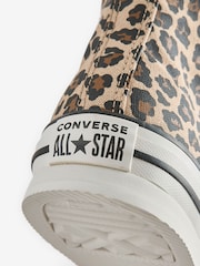 Converse Animal Chuck Taylor Leopard High Lift Trainers - Image 9 of 9