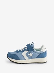 Converse Blue Junior Omega Easy On Trainers - Image 2 of 9
