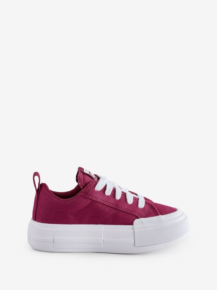 Converse Red Cruise Kid Low Trainers - Image 1 of 9