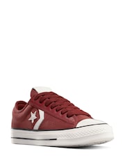 Converse Red Star Player 76 Suede Remix Trainers - Image 3 of 8