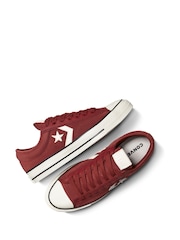 Converse Red Star Player 76 Suede Remix Trainers - Image 6 of 8