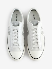 Converse Grey Star Player 76 Suede Remix Trainers - Image 5 of 9