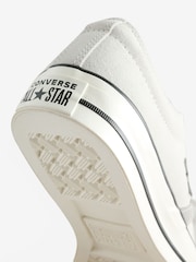 Converse Grey Star Player 76 Suede Remix Trainers - Image 7 of 9