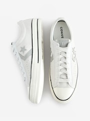 Converse Grey Star Player 76 Suede Remix Trainers - Image 9 of 9