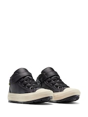 Converse Black Chuck Taylor Kid Easy On Strap Malden Trainers - Image 7 of 9