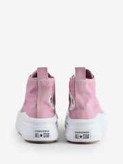 Converse Pink Chuck Taylor Kid Move Trainers - Image 4 of 9