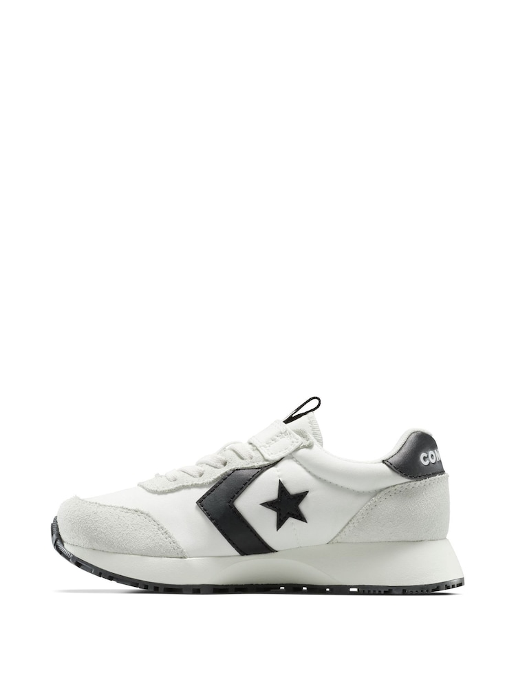 Converse White Omega Kid Easy On Trainers - Image 2 of 8 Converse White Omega Kid Easy On Trainers - Image 2 of 8