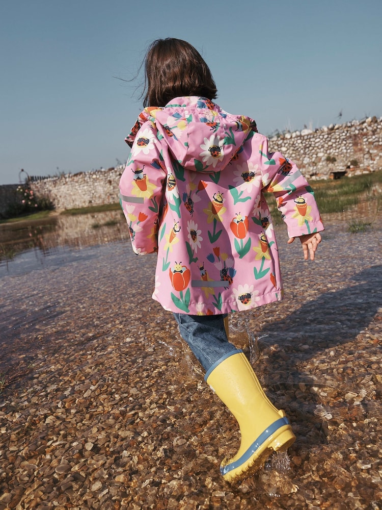 Boden Pink Waterproof Fishermans Jacket - Image 6 of 6