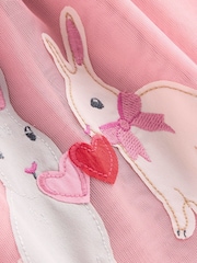Boden Pink Ami Appliqué Tulle Dress - Image 4 of 4