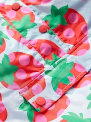 Boden Blue Waterproof Pack Away Jacket - Image 4 of 4