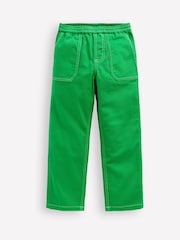 Boden Green Pull-On Trousers - Image 1 of 3