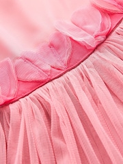 Boden Pink Ruffle Hem Tulle Dress - Image 4 of 4