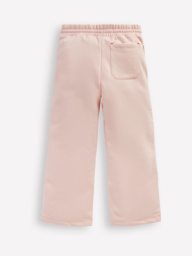 Boden Pink Wide Leg Appliqué Joggers - Image 2 of 3