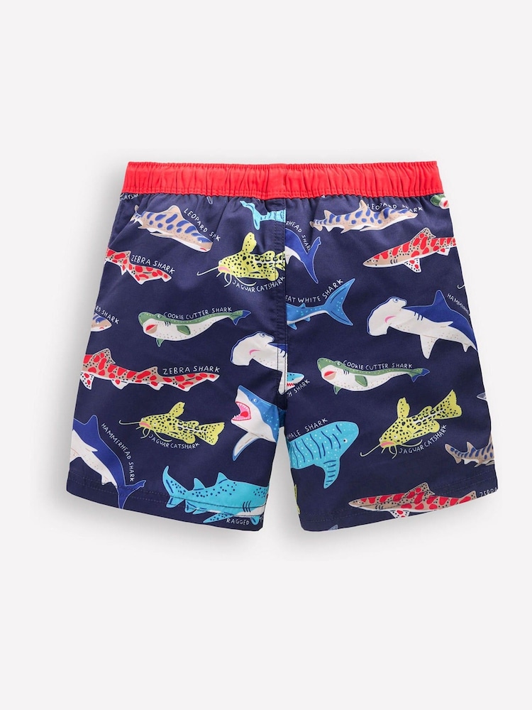 Boden Blue Light Swim Shorts - Image 2 of 3