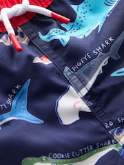 Boden Blue Light Swim Shorts - Image 3 of 3