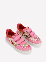 Boden Pink Colourblock Low Tops - Image 2 of 3