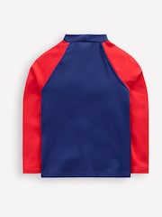 Boden Blue Sun Safe Fun Rash Vest - Image 3 of 4