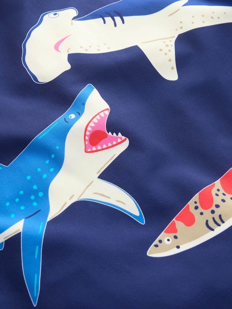 Boden Blue Sun Safe Fun Rash Vest - Image 4 of 4