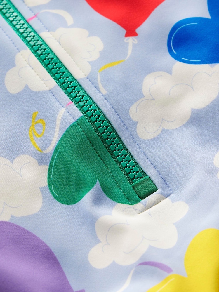 Boden Blue Hearts Short-sleeved Swimsuit - Image 3 of 3