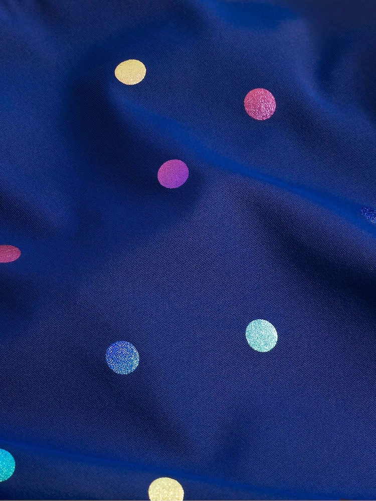 Boden Blue Cross Back Printed Swimsuit - Image 3 of 3