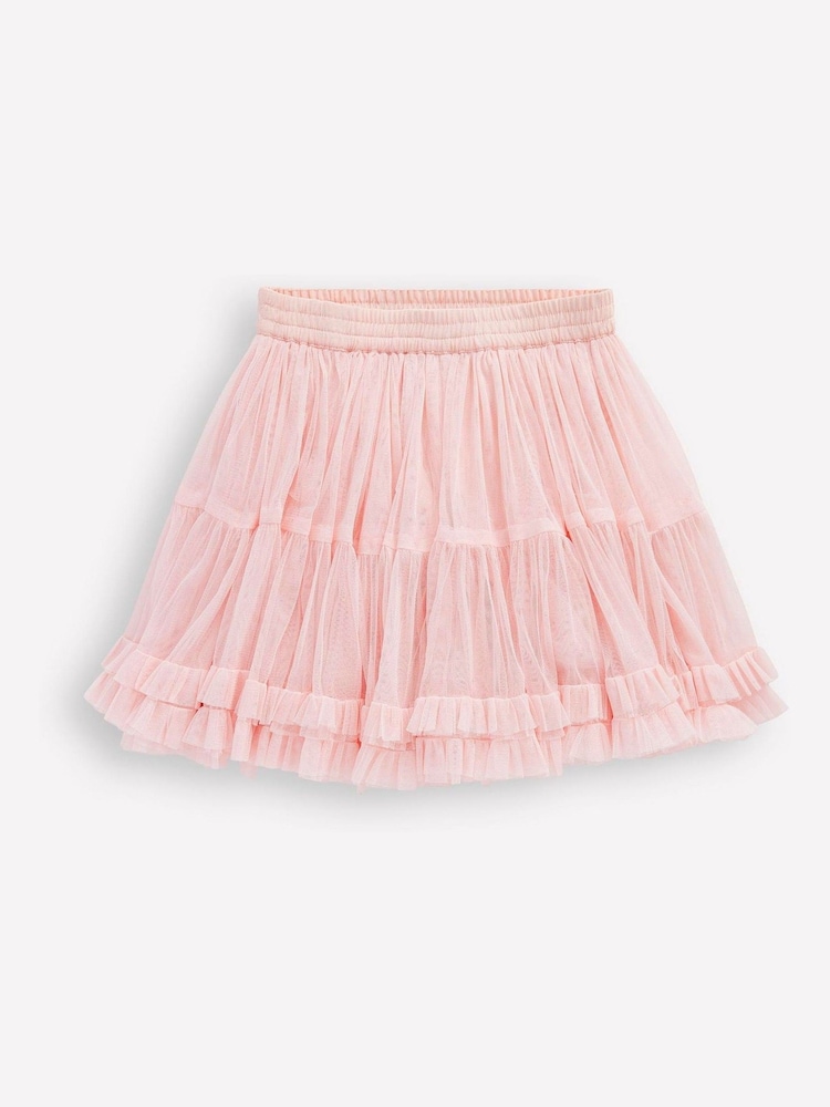 Boden Pink Tulle Ruffle Skirt - Image 1 of 3