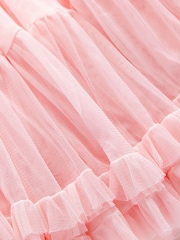 Boden Pink Tulle Ruffle Skirt - Image 3 of 3