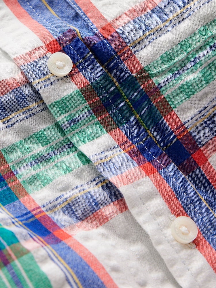 Boden Blue 100% Cotton Shirt - Image 3 of 3 Boden Blue 100% Cotton Shirt - Image 3 of 3