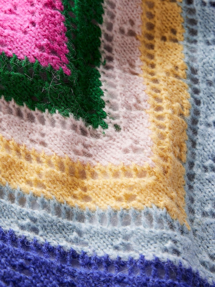 Boden Blue Chevron Jumper - Image 3 of 3