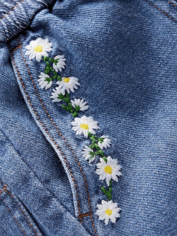 Boden Blue Pull On Trousers - Image 3 of 3