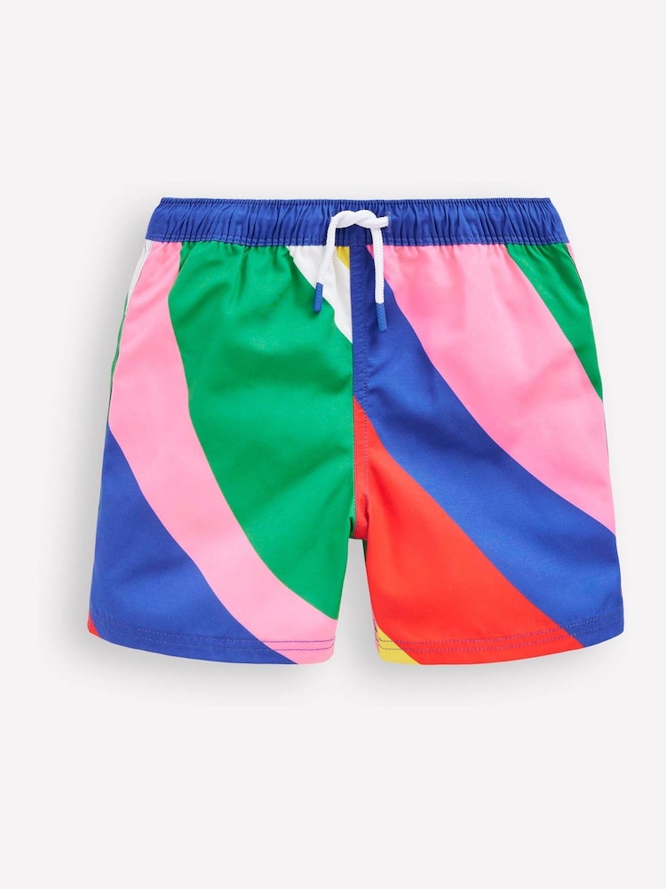Boden Blue Sky Swim Shorts - Image 1 of 3