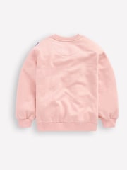 Boden Pink Graphic Boucle Sweatshirt - Image 3 of 3