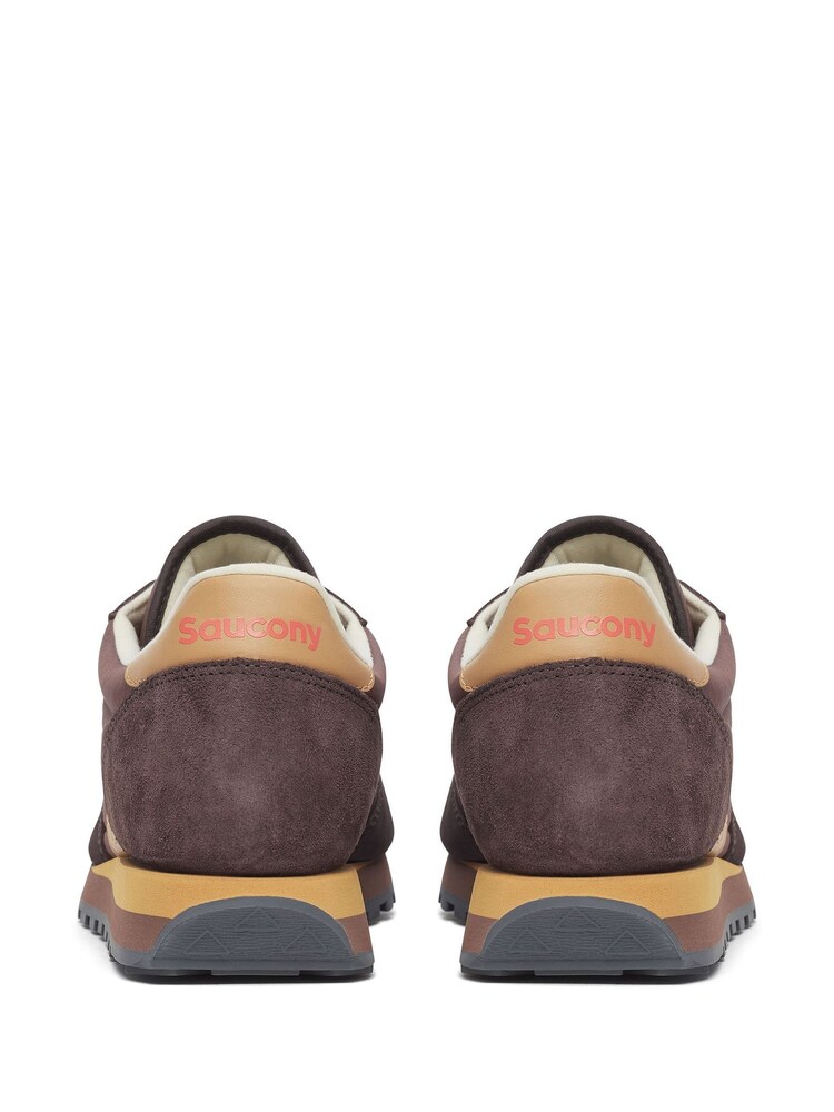 Buy Saucony Mens Jazz Original Brown Trainers from Next USA display picture 2