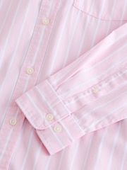 Gap Pink Organic Cotton Poplin Classic Shirt - Image 4 of 4