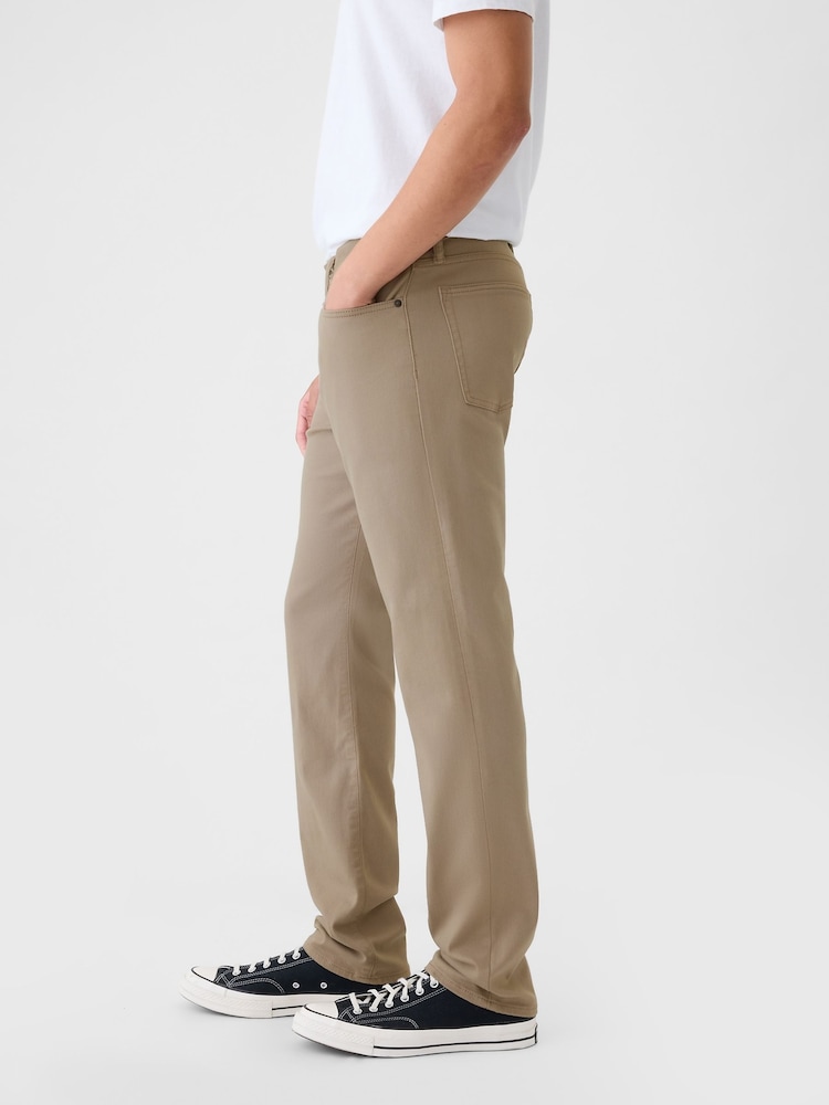 Beige - Gap - Alledaagse straight fit jeans - Image 3 of 5