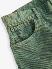 Gap Green Washed Cotton Corduroy Carpenter Shorts - Image 10 of 11