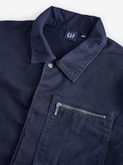 Gap Navy Blue Twill Coveralls - Image 11 of 11