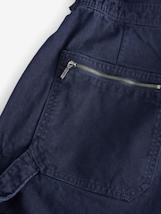 Gap Navy Blue Twill Coveralls - Image 8 of 11