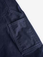 Gap Navy Blue Twill Coveralls - Image 9 of 11