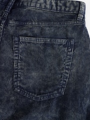 Gap Blue Washed Cotton Corduroy Carpenter Shorts - Image 10 of 10