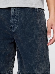Gap Blue Washed Cotton Corduroy Carpenter Shorts - Image 5 of 10