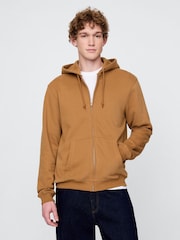 Sudadera con capucha con cremallera suave vintage de Gap - Imagen 1 de 5