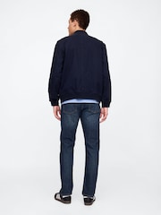 Gap Dark Wash Blue Straight Leg Jeans - Image 2 of 6