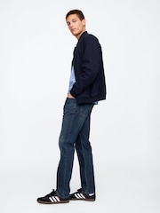 Gap Dark Wash Blue Straight Leg Jeans - Image 3 of 6