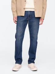 Gap Medium Wash Blue Straight Leg Jeans - Image 4 of 6