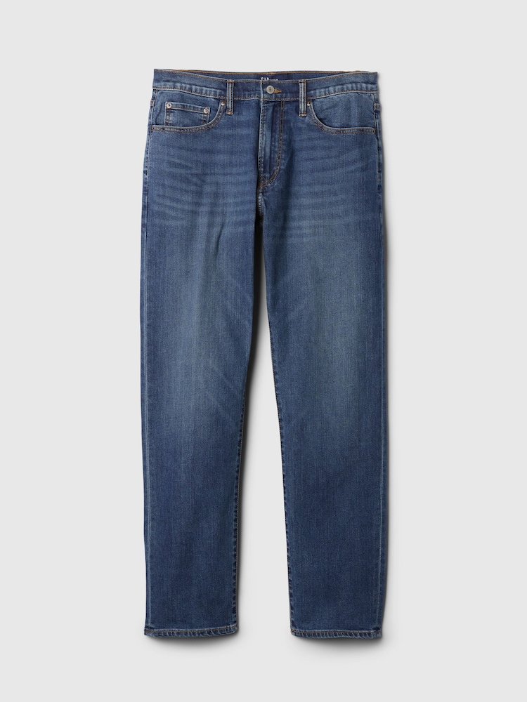 Gap Medium Wash Blue Straight Leg Jeans - Image 6 of 6