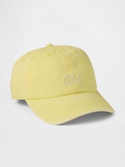 Gap Yellow Adult 100% Cotton Logo Baseball Cap - Image 1 of 2