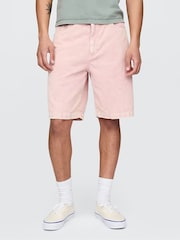 Gap Pink Washed Cotton Corduroy Carpenter Shorts - Image 2 of 10